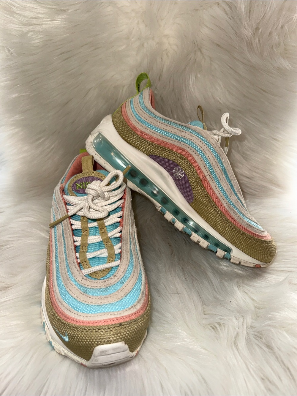 Nike Multicolor Pastel Wave Air Max Sneakers